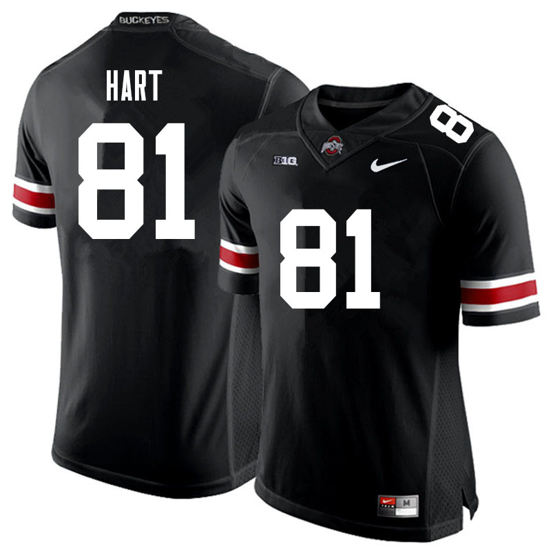 Ohio State Buckeyes #81 Sam Hart College Football Jerseys Sale-Black